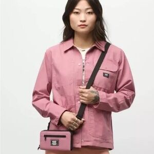 Vans Women’s Large Dusty Rose Chore Coat Jacket Skater Skateboard Casual